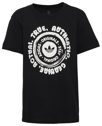 adidas Originals Authentic Circle Graphic T-Shirt - Boys' Grade School
