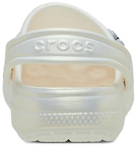 Crocs Girls Classic Iridescent Charm Clogs