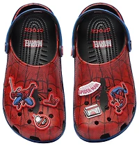 Crocs Boys Classic Clogs Spider-Man - Boys' Grade School Shoes Red/Blue