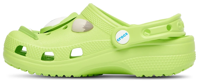 Crocs Boys Monsters Inc Mike Classic Clogs - Boys' Preschool Shoes Green