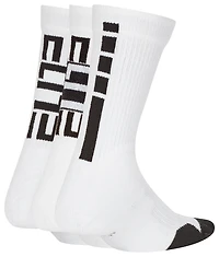 Nike 3 Pack Elite Crew Socks  - Boys' Grade School