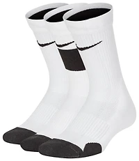 Nike 3 Pack Elite Crew Socks  - Boys' Grade School