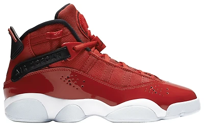 Jordan Boys Jordan 6 Rings - Boys' Grade School Basketball Shoes Black/Gym Red/White Size 07.0