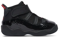 Jordan Boys 6 Rings - Boys' Toddler Basketball Shoes Black/Fire Red/Anthracite