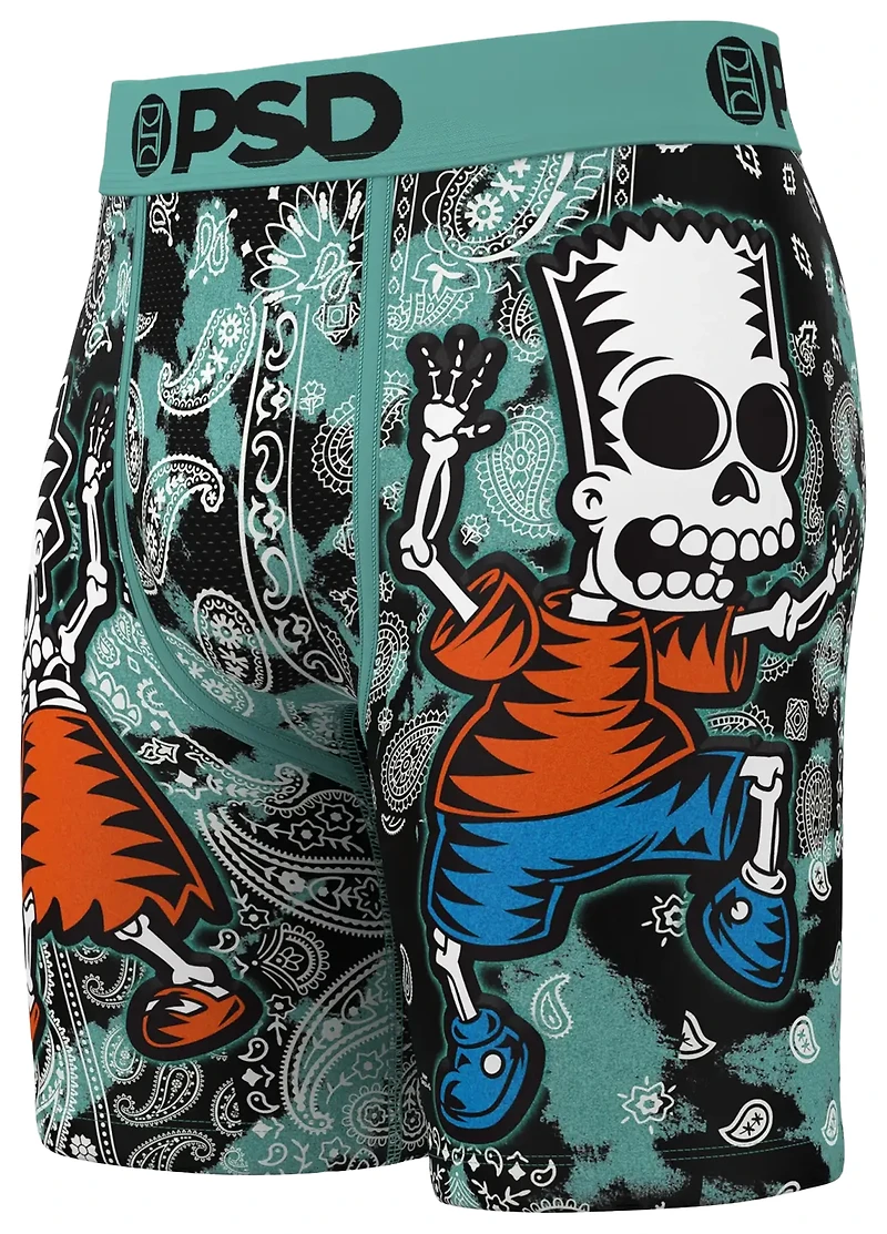 PSD Bart Day Of The Dead Underwear - Men's