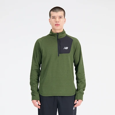 New Balance Heat Grid Half Zip  - Men's