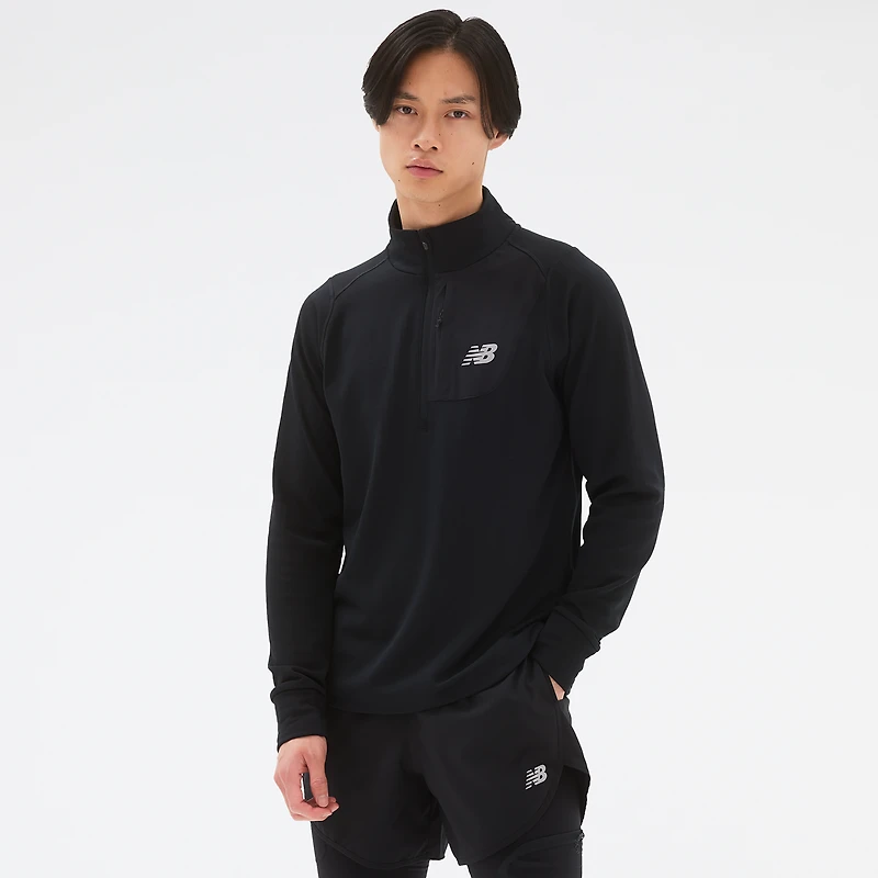 New Balance Heat Grid Half Zip  - Men's