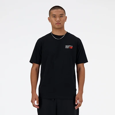 New Balance Athletics Relaxed Premium Logo T-Shirt  - Men's