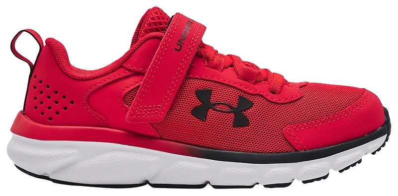 Under Armour Boys Under Armour Assert 9 Wide - Boys' Toddler Shoes Black/Red/White Size 02.0