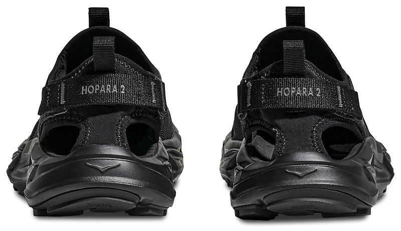 HOKA Girls Hopara 2 - Girls' Grade School Shoes Black/Black