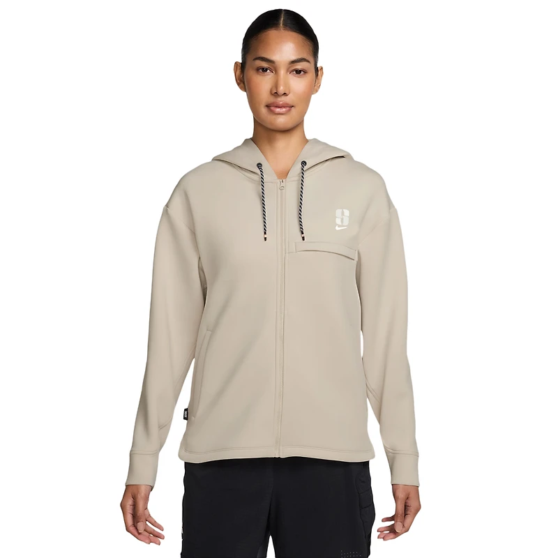 Nike Dri-FIT Sabrina Full-Zip Hoodie  - Women's