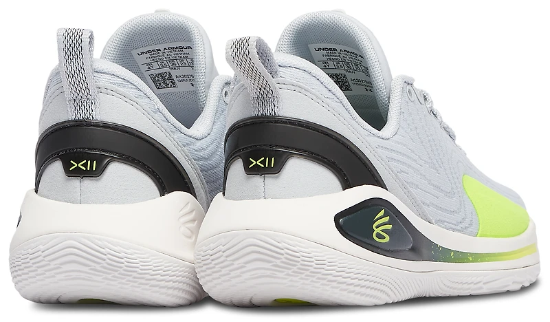 Under Armour Boys Stephen Curry 12 Anti Gravity - Boys' Grade School Shoes Grey/Volt/White