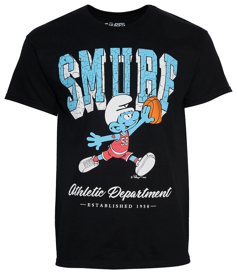 Graphic Tees Smurf Basketball T-Shirt - Men's