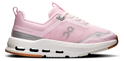 On Girls Cloudnova - Girls' Preschool Running Shoes Peony/Iceberg