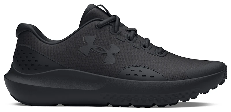 Under Armour Boys Under Armour Surge 4 - Boys' Grade School Running Shoes Black/Black/Black Size 04.0