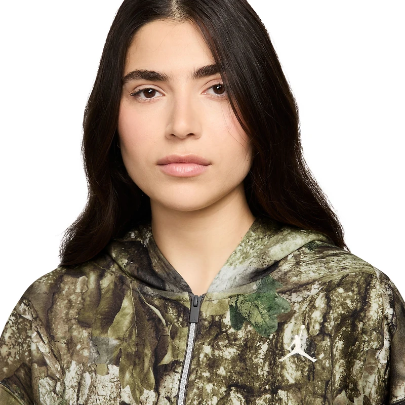 Jordan BRK Fleece Mod Crop T-Shirt - Women's