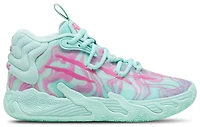 PUMA Boys Lamelo Ball PUMA MB.03 Miami - Boys' Preschool Basketball Shoes Teal/Pink Size 11.0