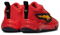 PUMA Boys Scoot Henderson PUMA Scoot Zeros Retro Portland - Boys' Preschool Basketball Shoes Black/Yellow/Red Size 11.0