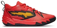 PUMA Boys Scoot Henderson PUMA Scoot Zeros Retro Portland - Boys' Preschool Basketball Shoes Black/Yellow/Red Size 11.0