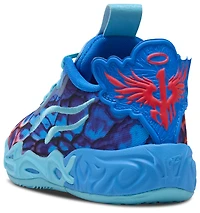 PUMA Boys Lamelo Ball MB.04 Low Alien Skin - Boys' Grade School Shoes Ultra Blue/Luminous Pink/Green Glare