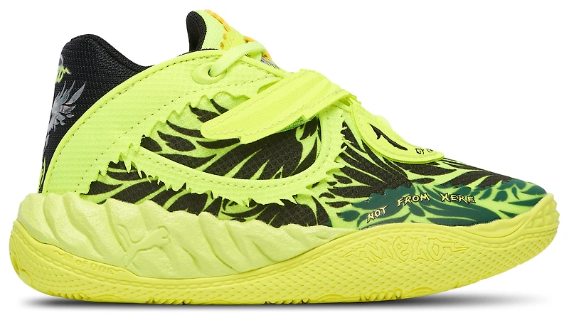 PUMA Boys Lamelo Ball MB.05 Voltage - Boys' Preschool Shoes Yellow/Black