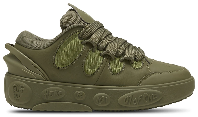 PUMA Boys Lamelo Ball La Francé Oak Tree - Boys' Grade School Shoes Olive Green/Loden Green