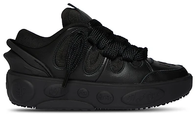 PUMA Boys La France - Boys' Grade School Basketball Shoes Black/Black
