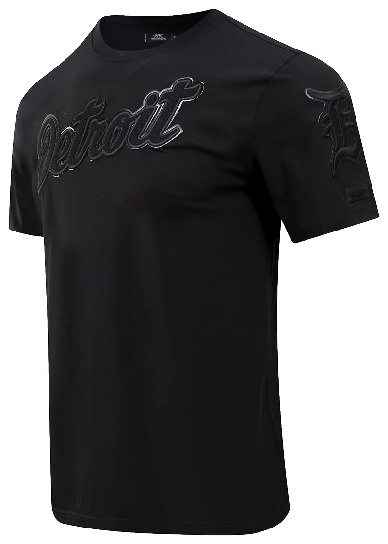 Pro Standard TIGERS TRIPLE BLACK SJ TEE - Men's