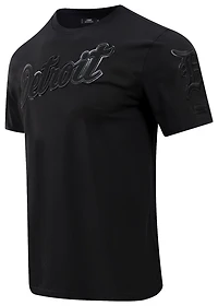 Pro Standard TIGERS TRIPLE BLACK SJ TEE - Men's