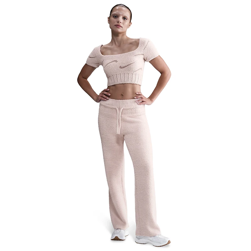 Nike NSW Phoenix  Boucle Short Sleve Crop T-Shirt - Women's