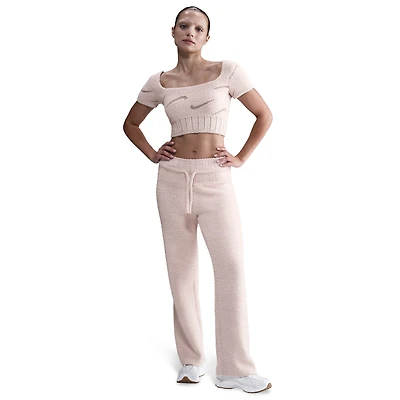 Nike NSW Phoenix  Boucle Short Sleve Crop T-Shirt - Women's