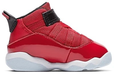 Jordan Boys 6 Rings - Boys' Toddler Basketball Shoes Gym Red/Black