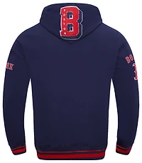 Pro Standard RED SOX MASH UP RIB FLC PO HOODIE - Men's
