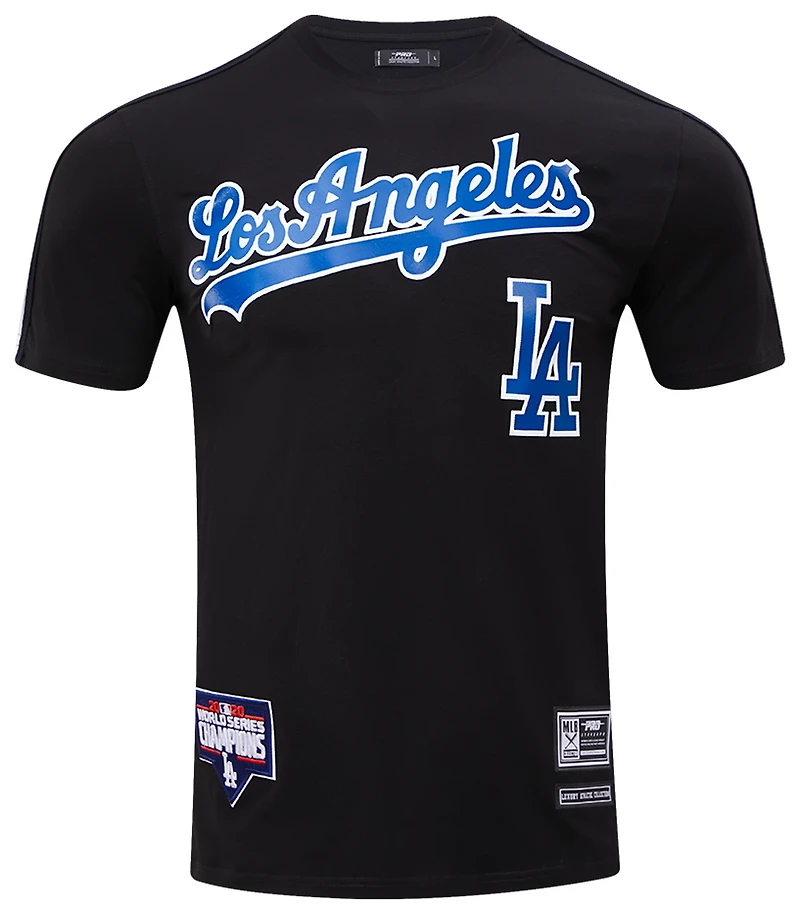 PRO Standard DODGERS LOGO CLASSIC MESH TEAM TAPING SHIRT - Men's