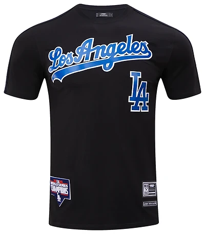 PRO Standard DODGERS LOGO CLASSIC MESH TEAM TAPING SHIRT - Men's