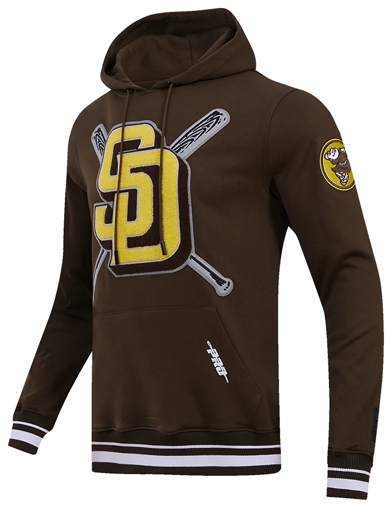 Pro Standard PADRES MASH UP RIB FLC PO HOODIE - Men's