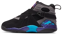 Jordan Boys Jordan Retro 8 - Boys' Preschool Basketball Shoes Black/True Red/Iron Grey Size 03.0
