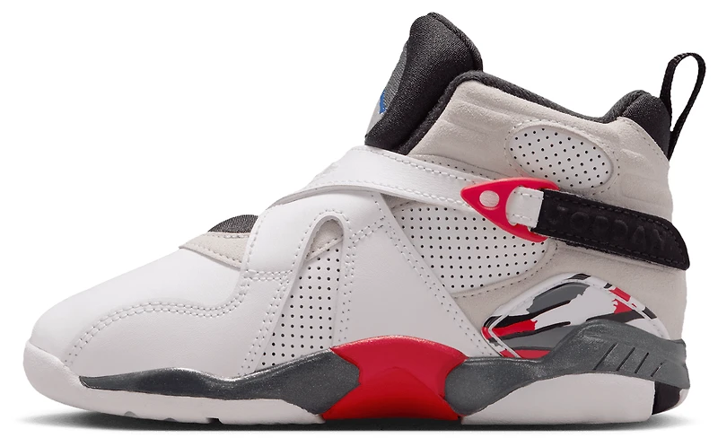 Jordan Boys Retro 8 - Boys' Preschool Basketball Shoes White/True Red/Black