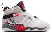 Jordan Boys Retro 8 - Boys' Preschool Basketball Shoes White/True Red/Black