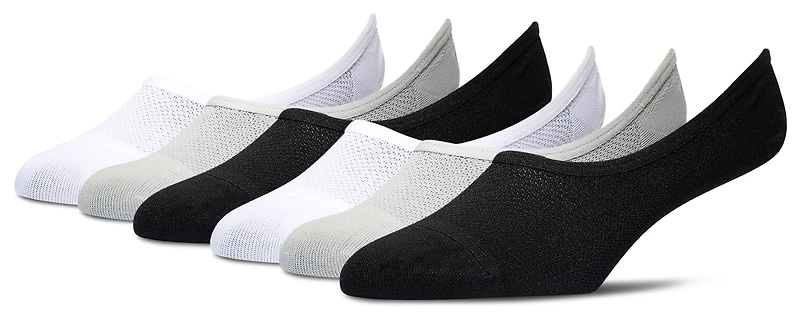 CSG Mesh Footie Socks 6 Pack
