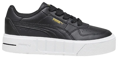 Puma Girls Cali Court Leather - Girls' Preschool Shoes Black/Puma White