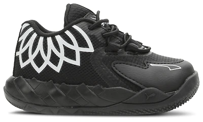 PUMA Boys Lamelo Ball PUMA MB1 LO - Boys' Toddler Basketball Shoes Puma White/Puma Black Size 04.0