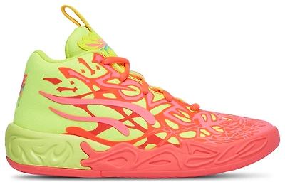 PUMA Boys Lamelo Ball PUMA x Lamelo Ball MB.04 1Love - Boys' Preschool Basketball Shoes Pink Alert/Yellow Alert Size 11.0