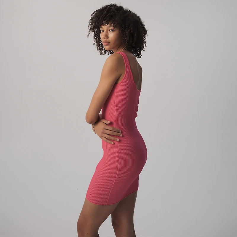 Cozi Perfect Rib Knit Tank Dress - Women's