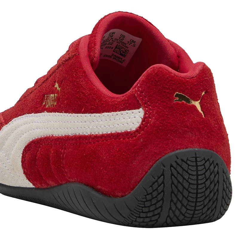 PUMA Girls Speedcat - Girls' Preschool Shoes White/Red