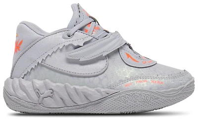 PUMA Boys Lamelo Ball MB.05 Metallic - Boys' Preschool Shoes Yellow Alert/Vibrant Silver/Glowing Red