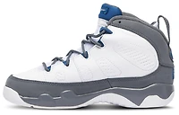 Jordan Boys Retro 9 - Boys' Preschool Shoes White/Flint Grey/French Blue