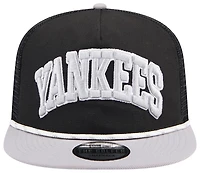 New Era Yankees Golfer Throwback Snapback  - Men's