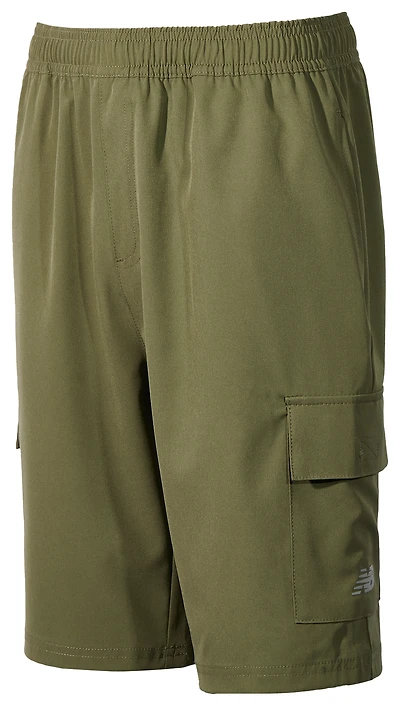 New Balance Hybrid Cargo Shorts - Boys' Grade School
