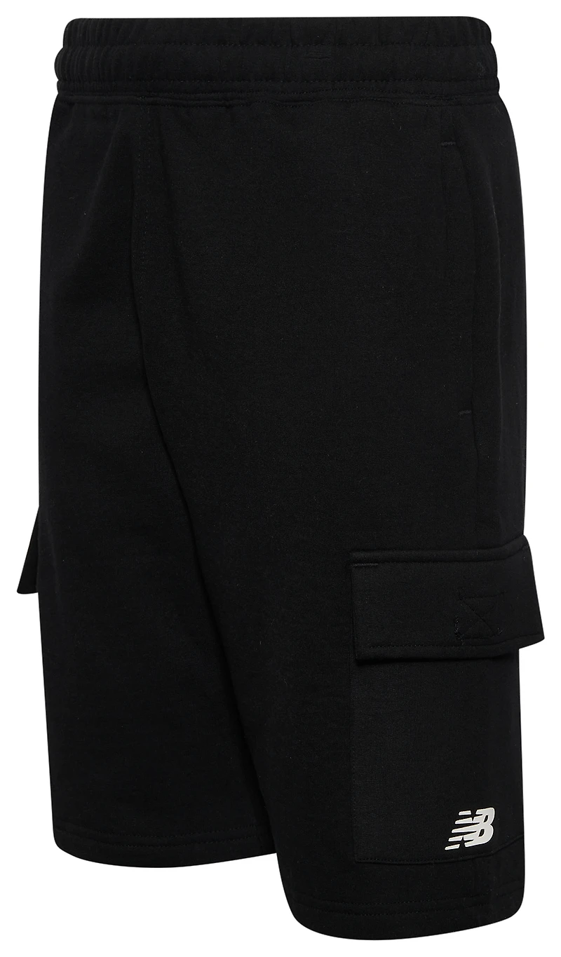 New Balance Fleece Cargo Shorts - Boys' Grade School